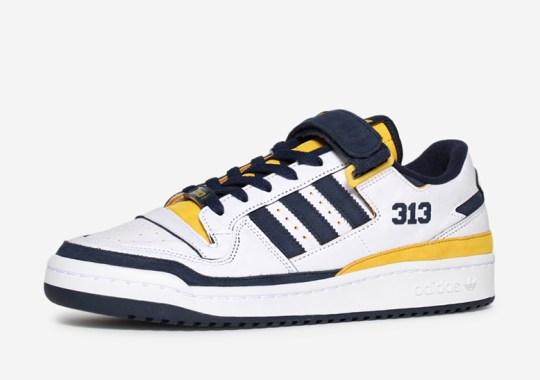 SNIPES And adidas Celebrate 313 Day With Detroit-Inspired Forum Low