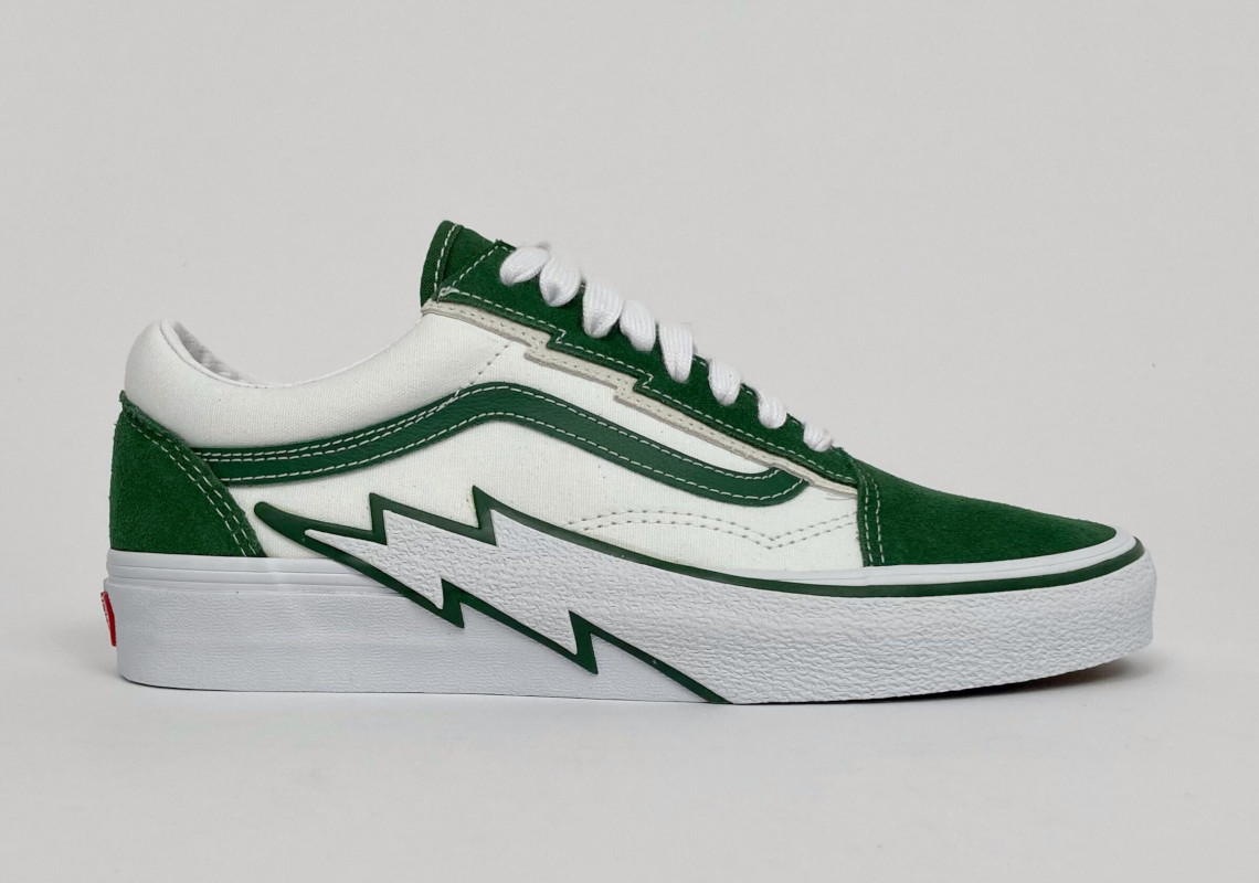Zelfgenoegzaamheid gespannen Munching Vans Old Skool Bolt "White/Green" Release Date | SneakerNews.com