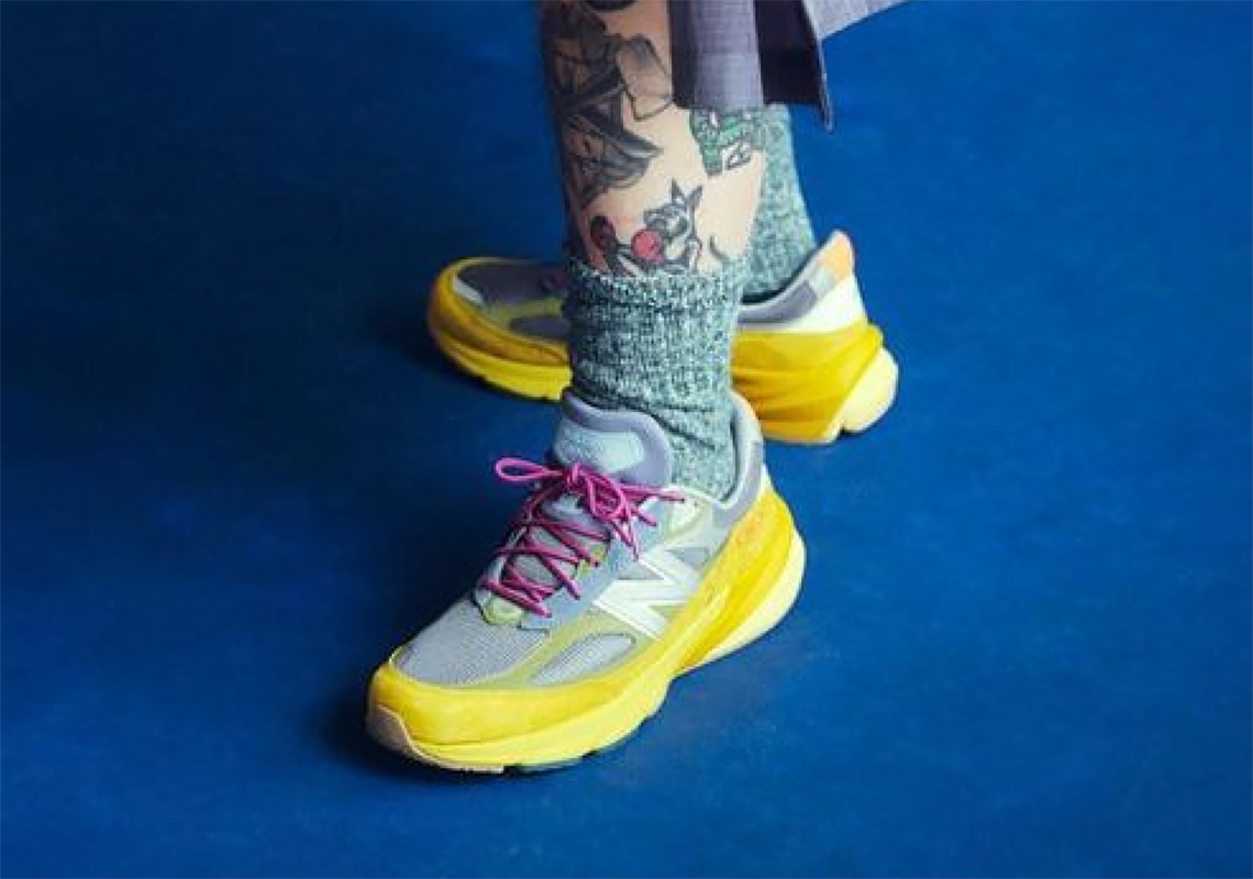 Action Bronson Unveils A Third New Balance 990v6 "Baklava" With Yellow-Colored Soles