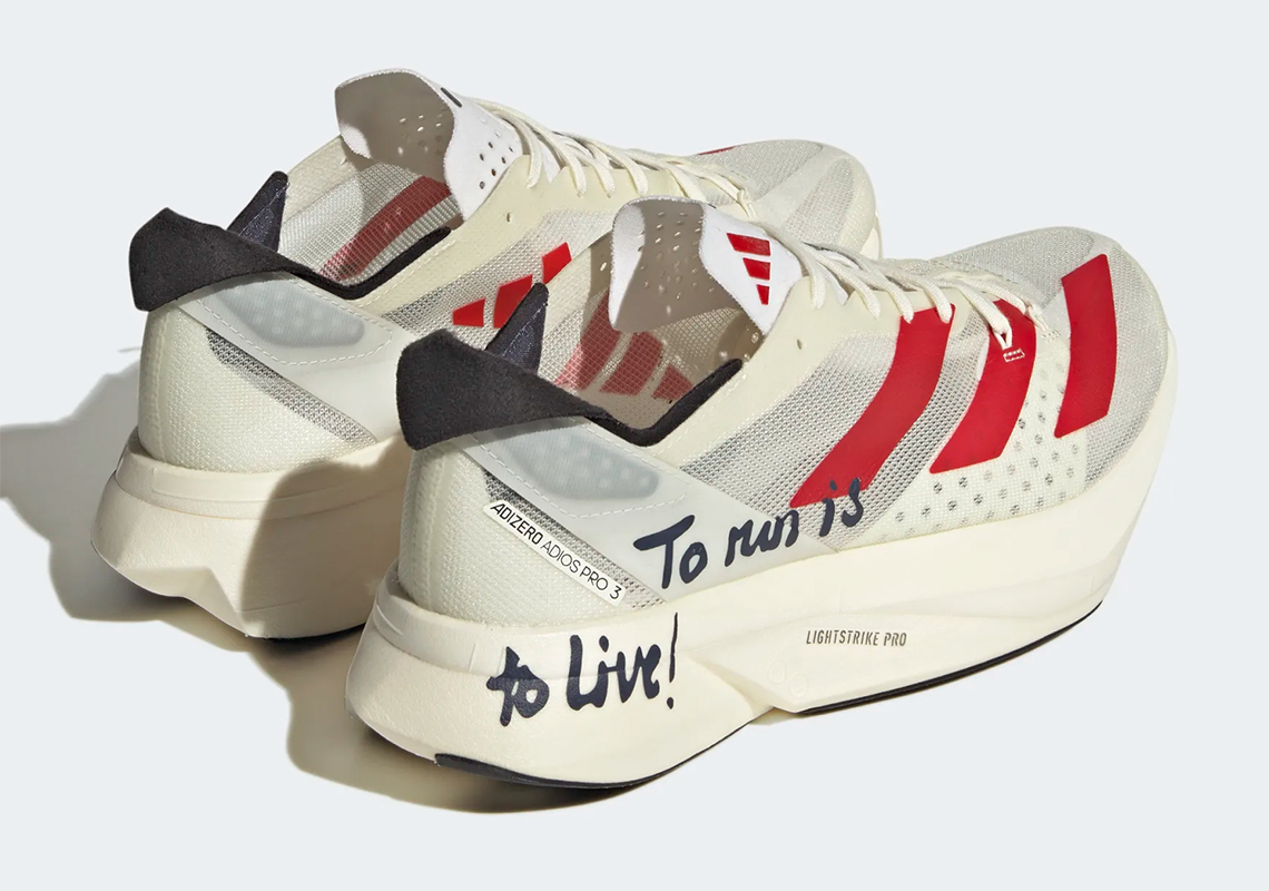 Meloso Deliberadamente primavera adidas Adizero Adios Pro 3 "To Run Is To Live" Release | Sneaker News