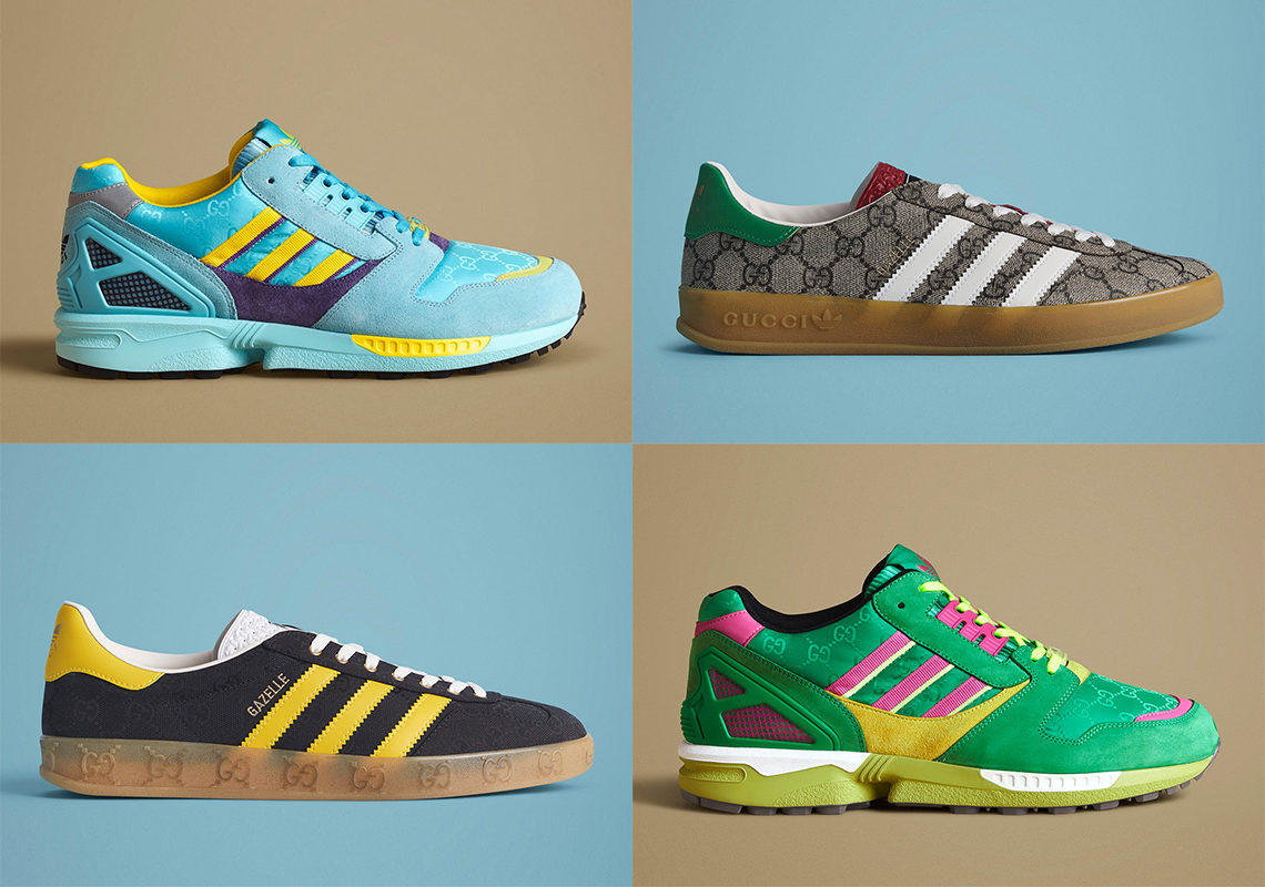 Gucci adidas 2023 Collection Info | SneakerNews.com