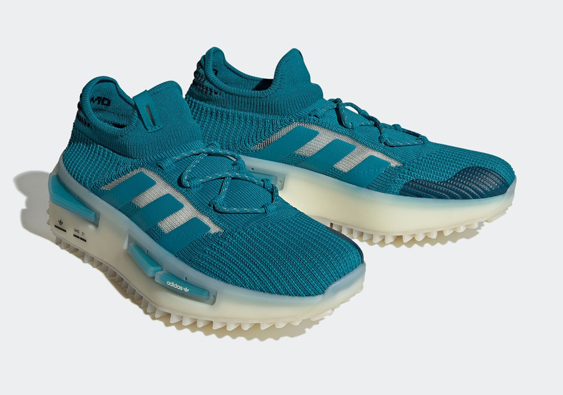 "Active Teal" Gets The adidas NMD S1 Ready For Spring