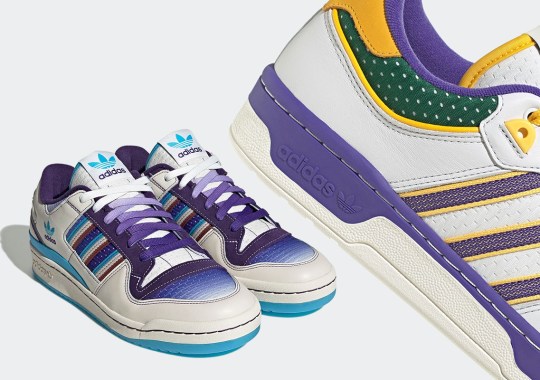 adidas women Pays Homage To The Utah Jazz OG Uniforms With The Rivalry And Forum Lo
