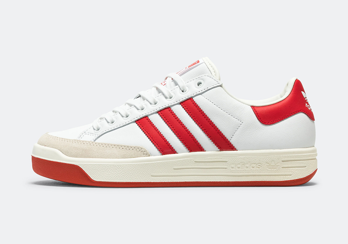 Adidas trainers 2024 red stripe