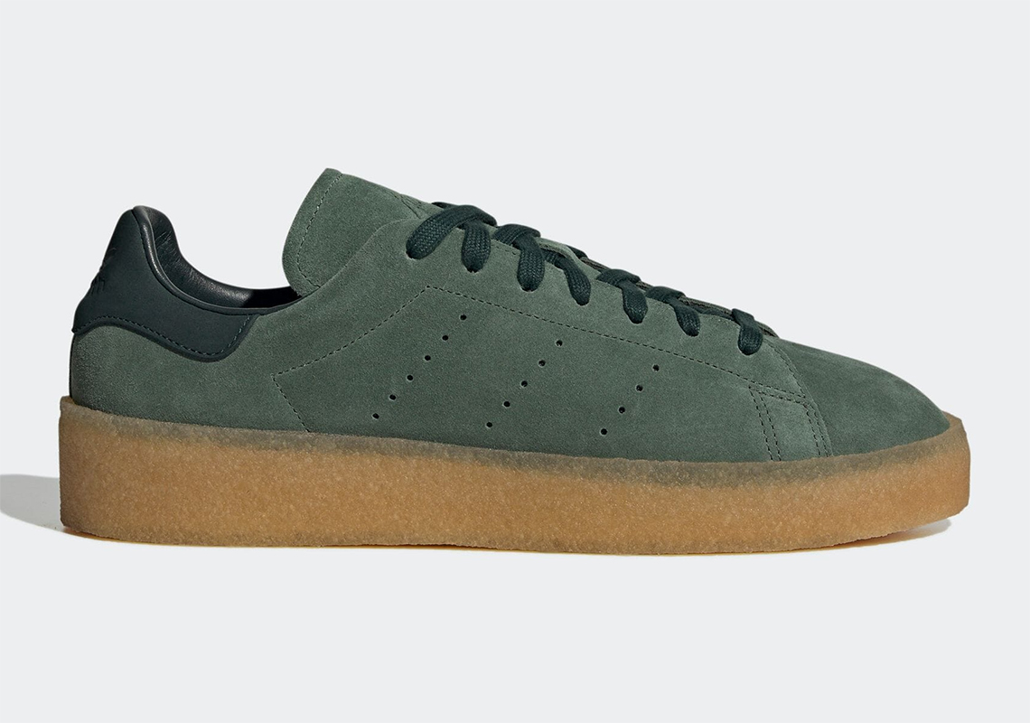 adidas stan smith crepe green FZ6444 4