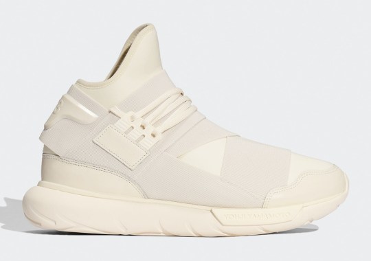 The adidas Y-3 Qasa High Reappears In An Off-White Colorway