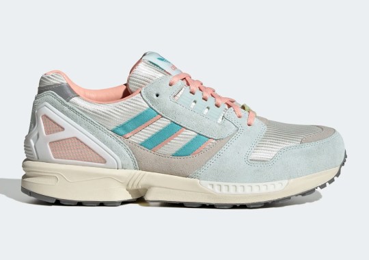 The lampo adidas ZX 8000 Prepares For Spring With A Pastel-Dressed Colorway