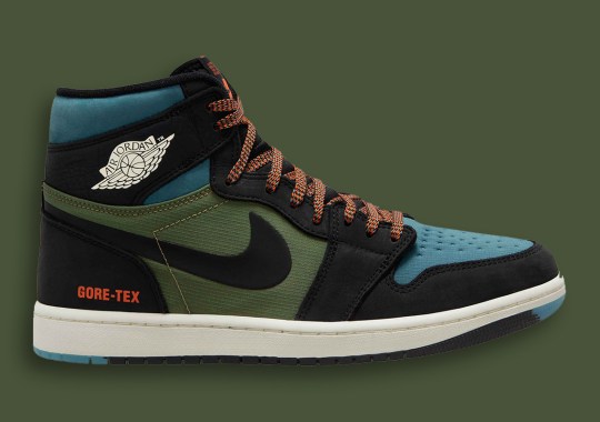 The Air Jordan 1 High Element GORE-TEX Returns With Hits Of Black And Olive Green