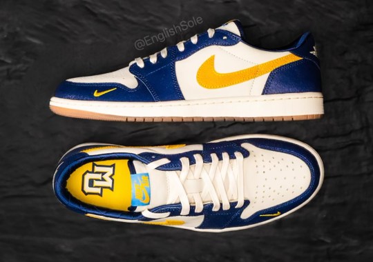 The Marquette Golden Eagles Get Their Own Air Jordan 3lab5 1 Low OG PE To Close Historic Season