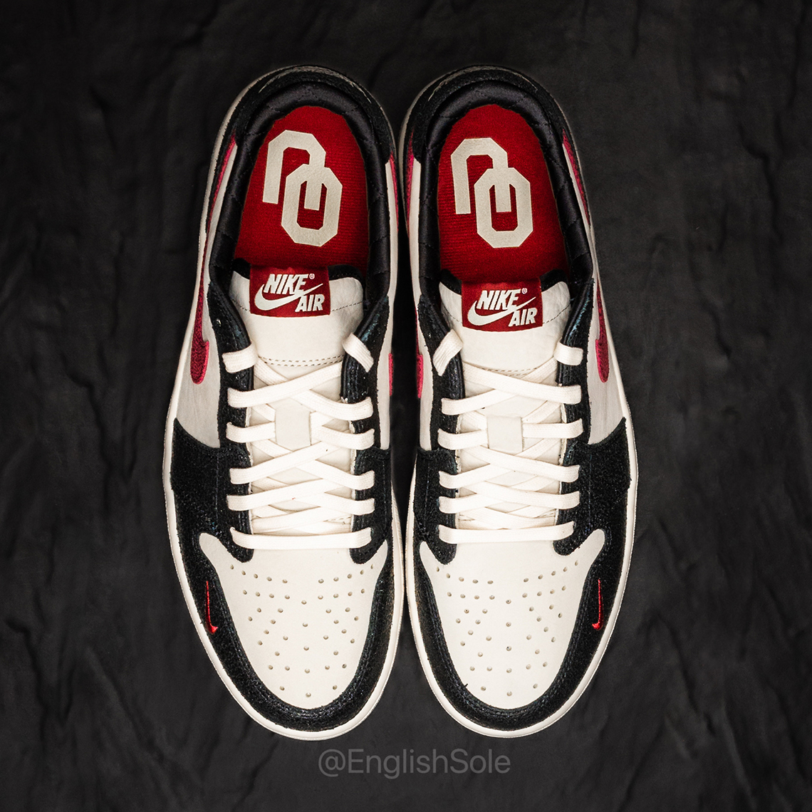 Air Jordan 1 Low Og Oklahoma Sooners Pe 9