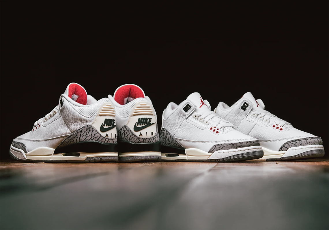 White cement hot sale retro 3