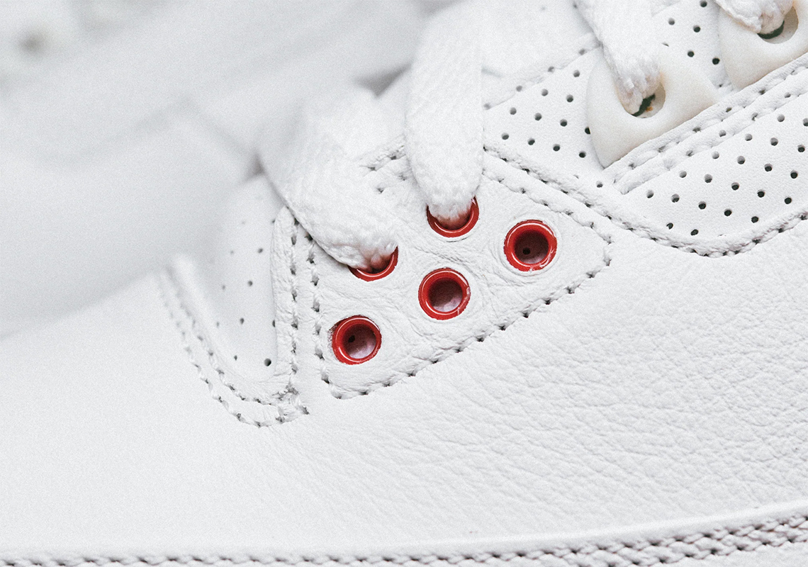 Jordan 3 Fire Red Sneaker Match White Cement Reimagined Store List 4