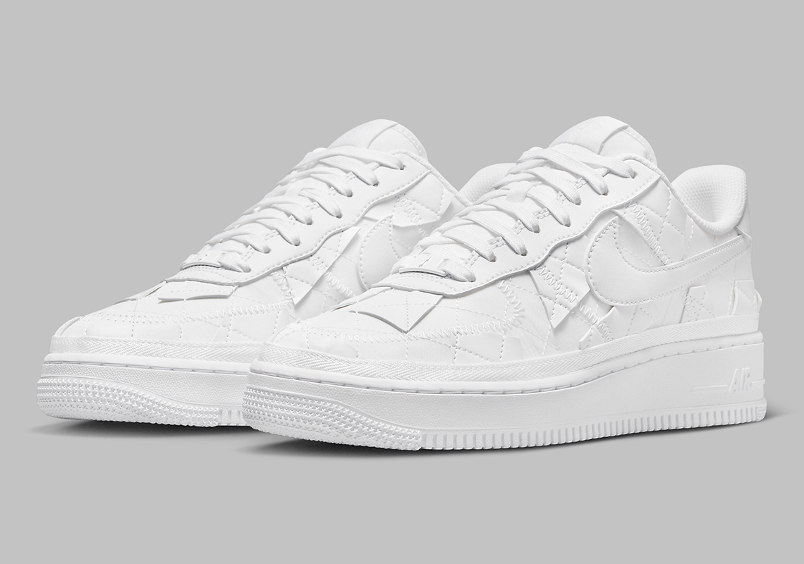 Billie Eilish’s Patchworked Nike Air Force 1 Collab Returns In White Colorway