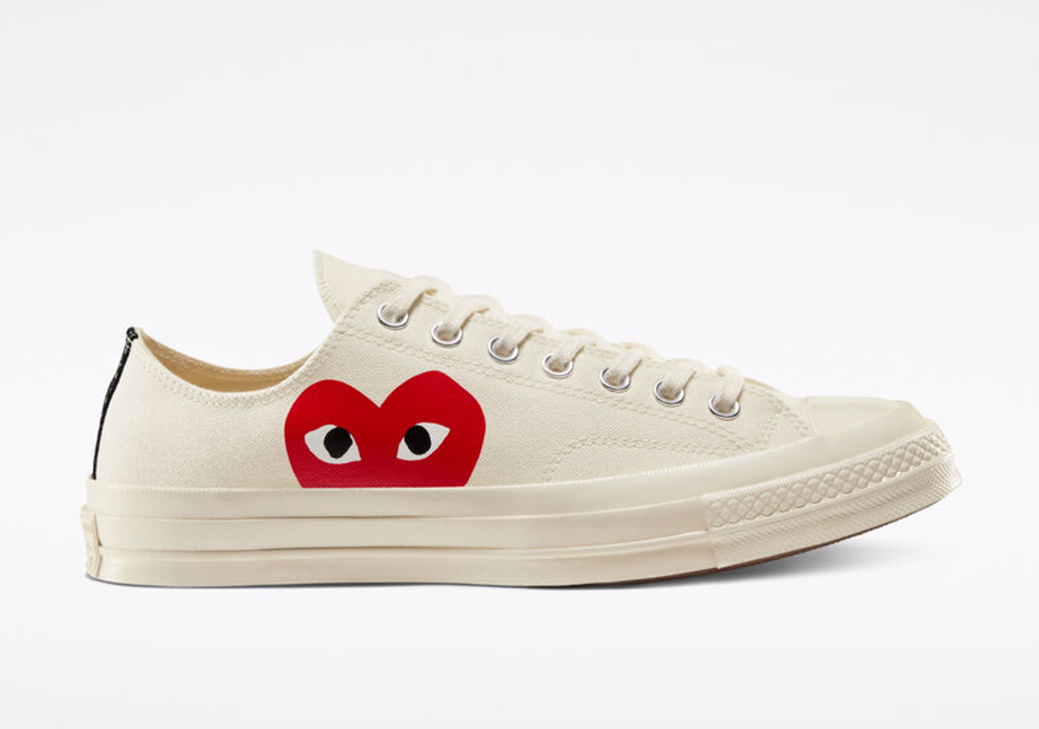 CDG PLAY Converse Restock March 2023 | SneakerNews.com