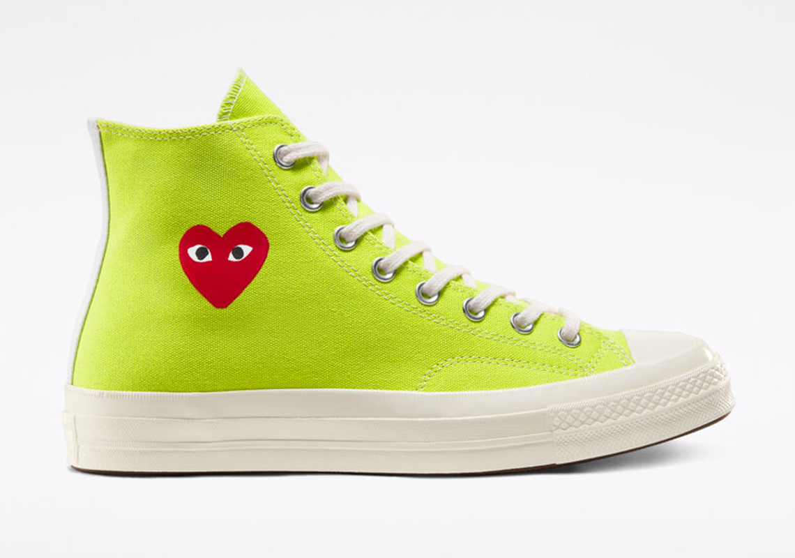 CDG PLAY And Converse Restock 22 Different Past Releases | LaptrinhX / News
