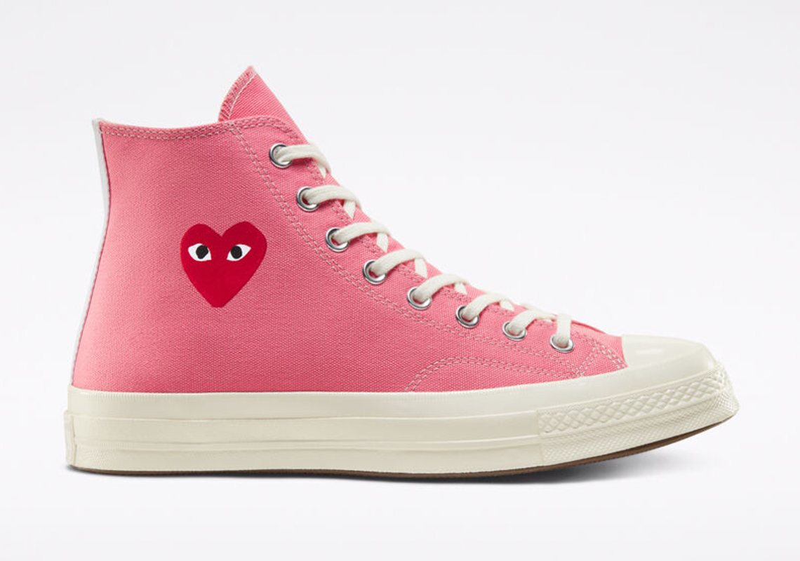 CDG x Converse Chuck Sneakers: History of Play Comme des Garcons – Footwear  News