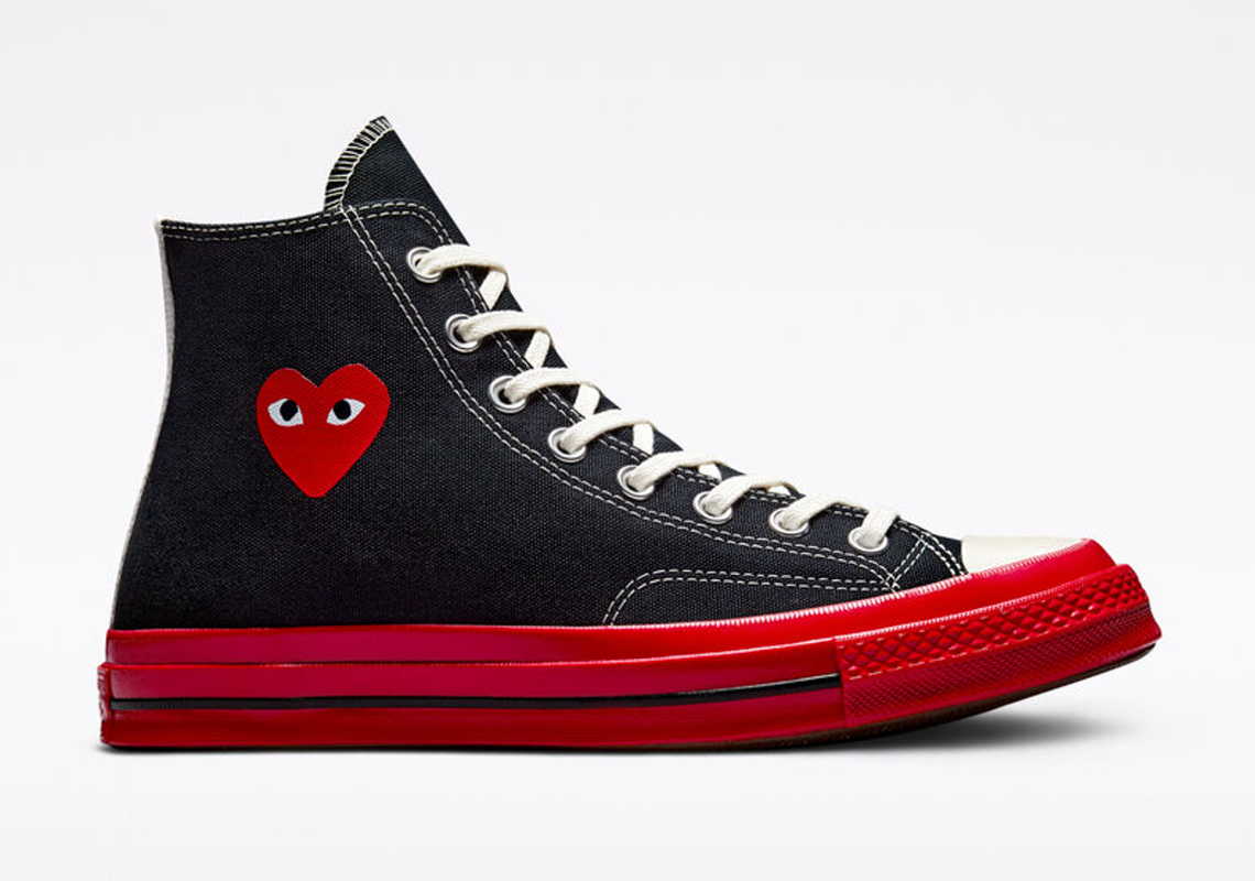 CDG PLAY Converse Restock March 2023 SneakerNews