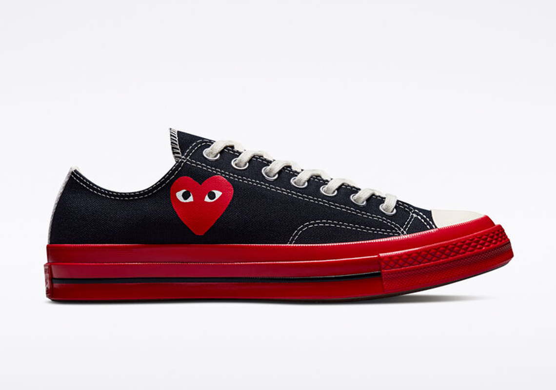 CDG PLAY Converse Restock March 2023 | SneakerNews.com