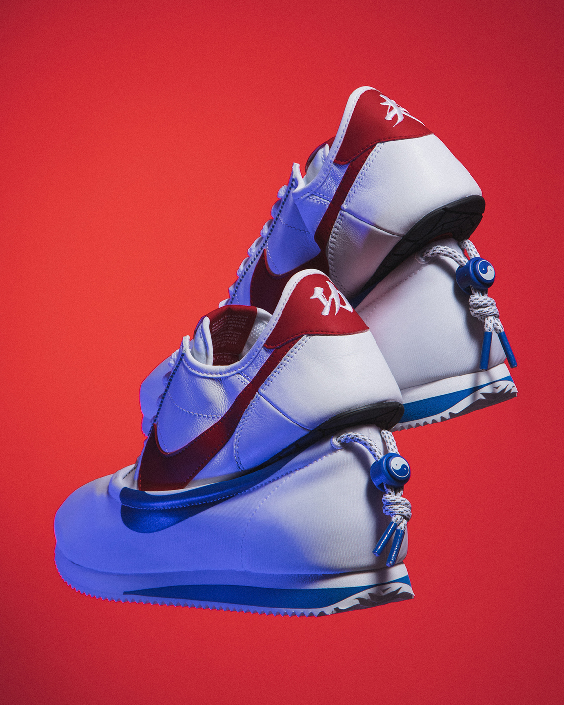 Clot Nike Cortez White Blue Red Dz3239 100 10