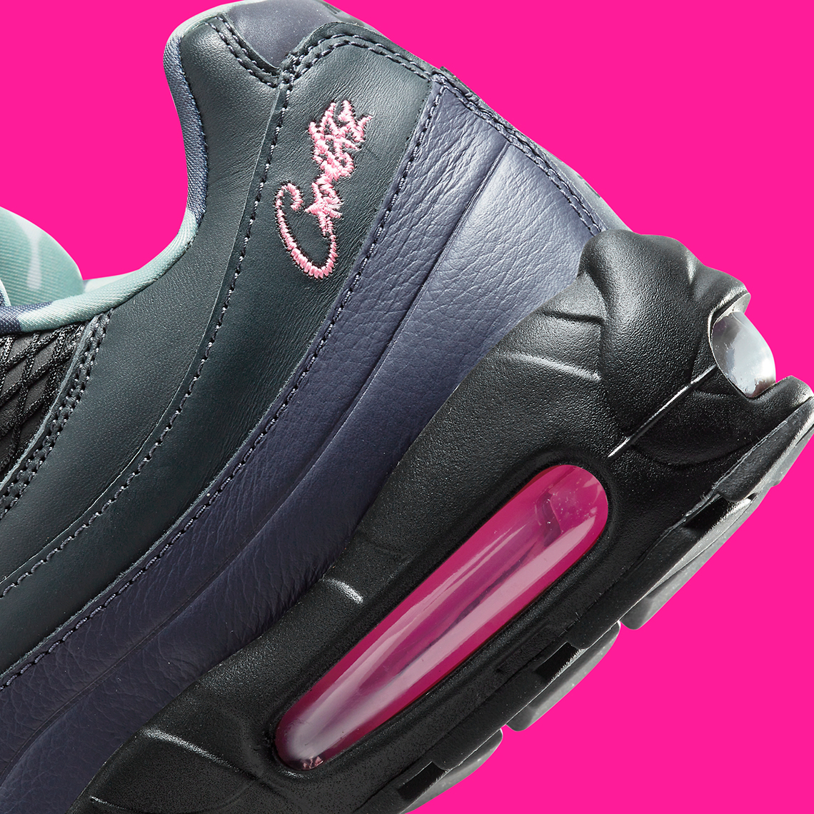 Corteiz Nike Air Max 95 Gridiron Pink Beam Black FB2709-001
