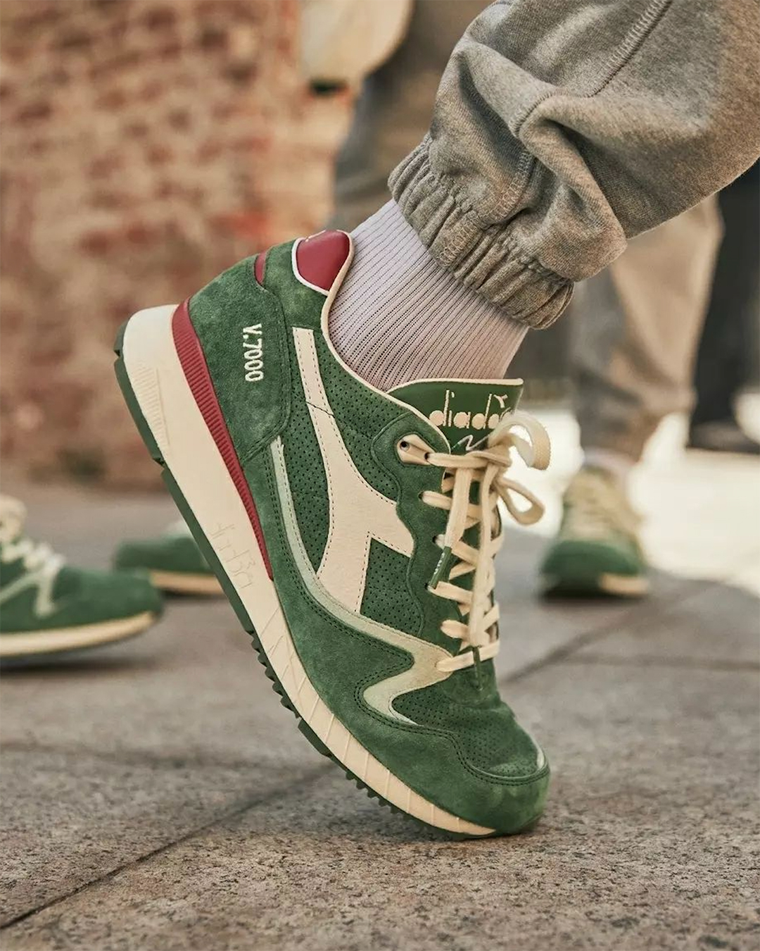 END.X DIADORA V7000 "MILANO"CeladonGreen