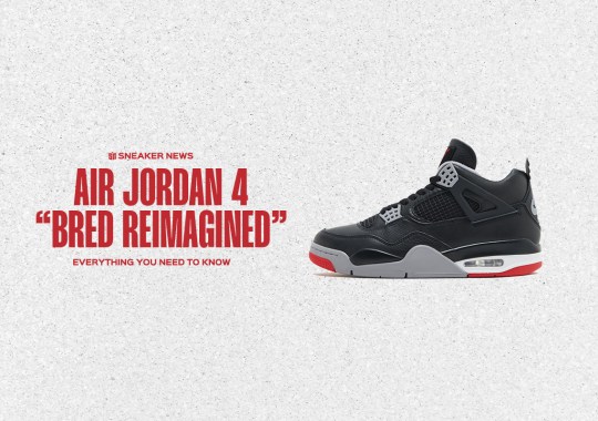 Where To Buy The Air Jordan 4 “Bred Reimagined”