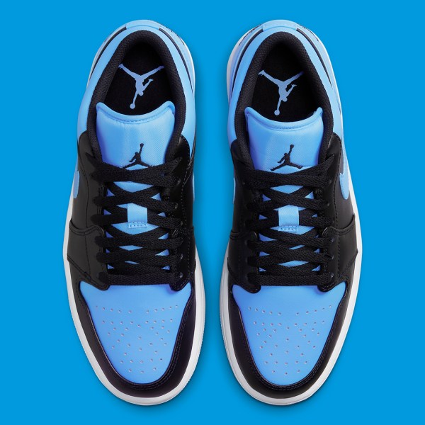 Air Jordan 1 Low Black University Blue 553558-041 