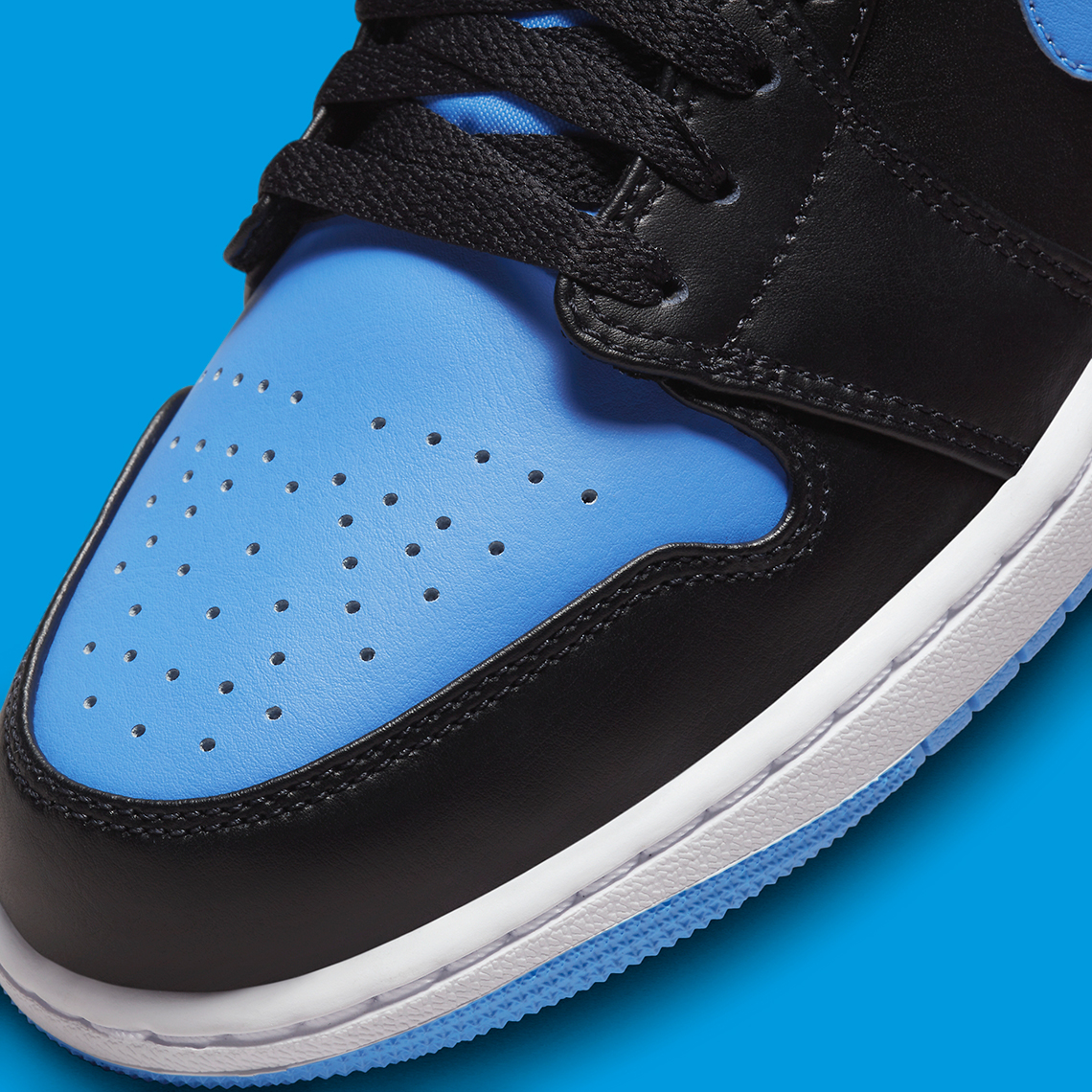 Air Jordan 1 Low Black University Blue 553558-041 | SneakerNews.com