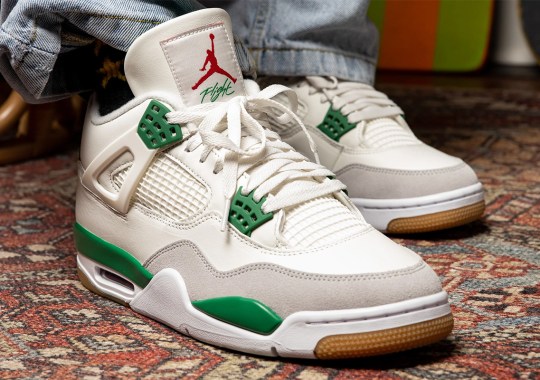 The Nike SB x Air Jordan 4 "Pine Green" Hits SNKRS And Global Retailers Tomorrow
