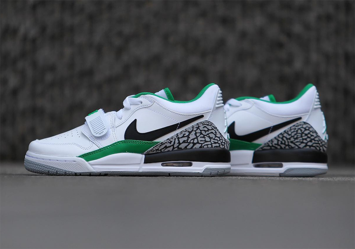 jordan legacy 312 low pine green 6