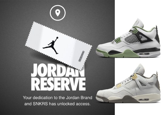 Jordan Reserve Restocking February’s Must-Have Air Jordan 4 Retros