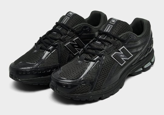 The New Balance 1906R Dresses Up In All Black Ahead Of Its COMME des GARÇONS HOMME Collab
