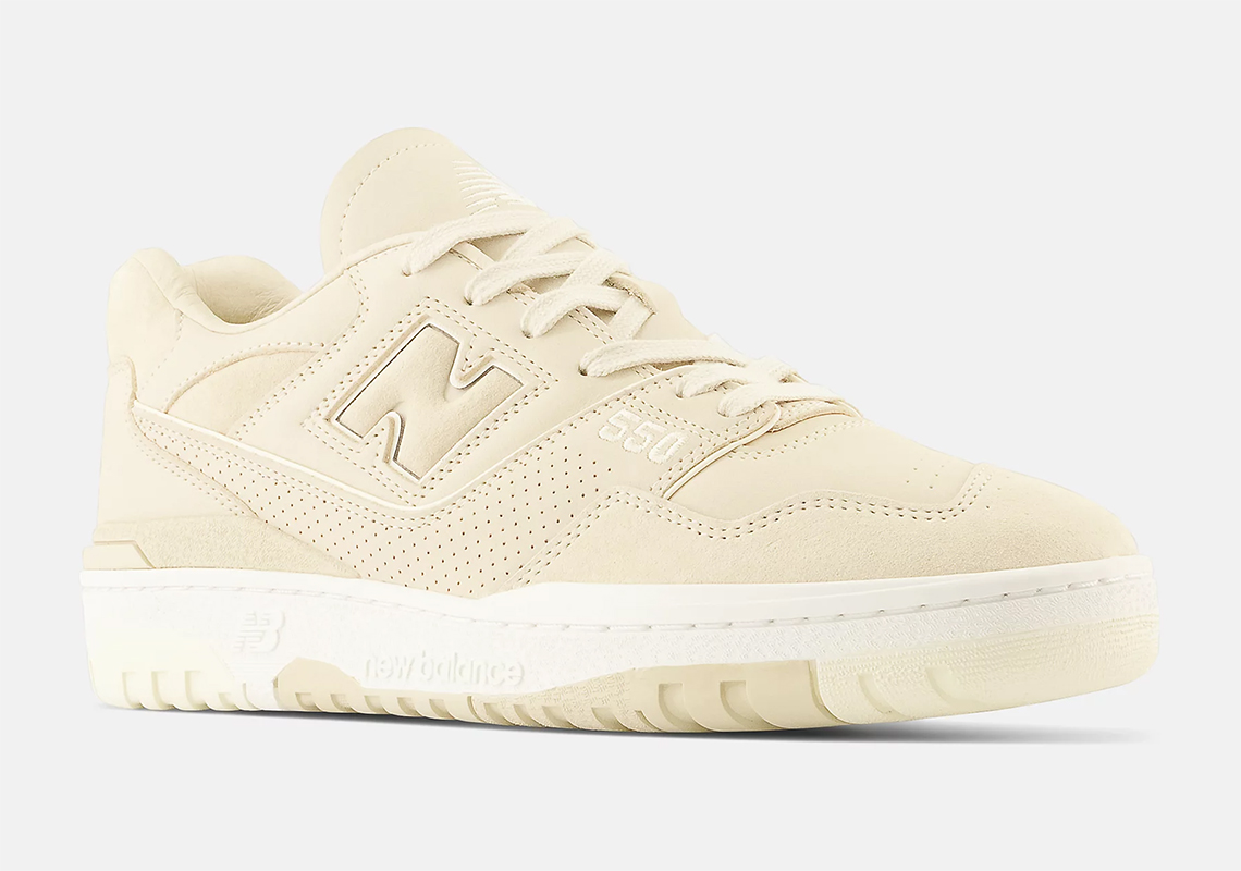 New Balance 550 Light Milk Tea BB550IBA | SneakerNews.com