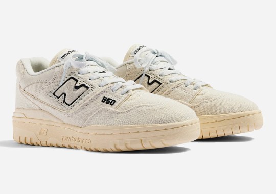 The New Balance 550 Comes Completely Derived From Hemp