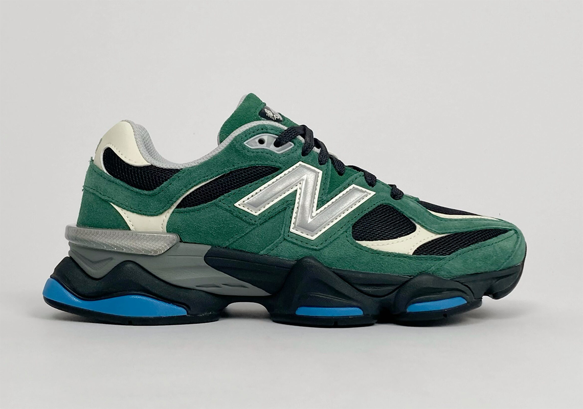 New balance green deals black