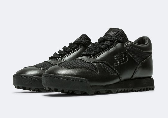 The New Balance Rainier Low Comes Decked Out In Black