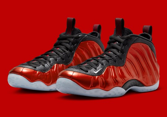 Official Images Of The Nike Air Foamposite One “Metallic Red”