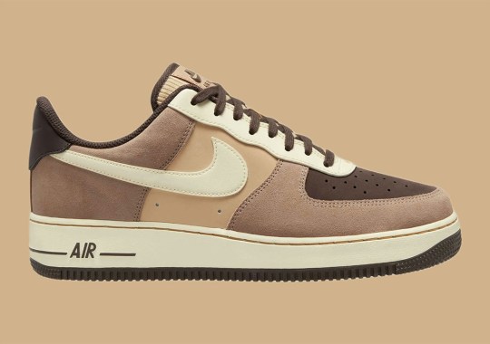 A Collection Of Brown Textiles Treat The Nike Air Force 1 Low