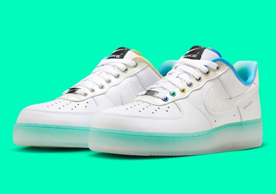 Nike’s “Unlock Your Space” Collection Gives The Air Force 1 Low Semi-Translucent Midsoles