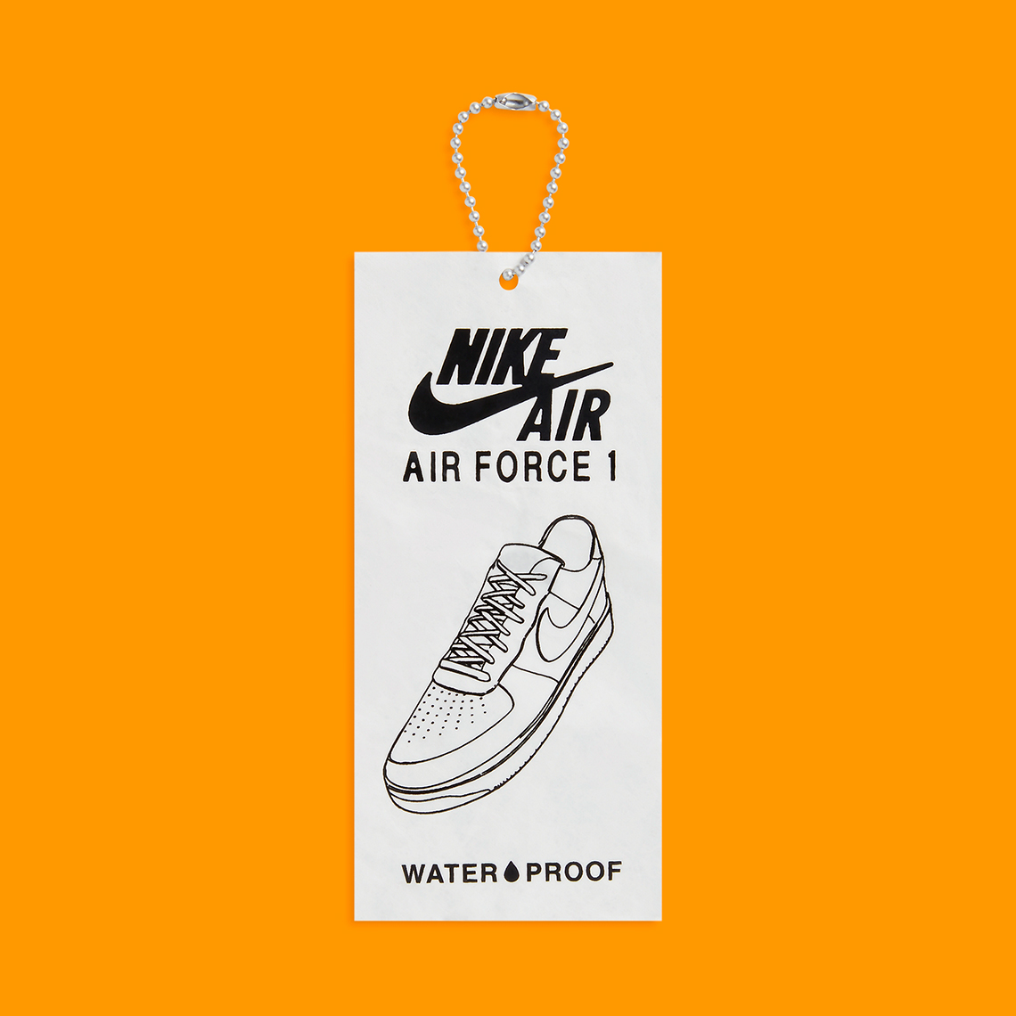 Nike Air Force 1 Low Waterproof White/Orange FD7039-100