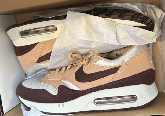 The Big Bubbled Nike Air Max 1 ’86 Appears In “Smokey Mauve”
