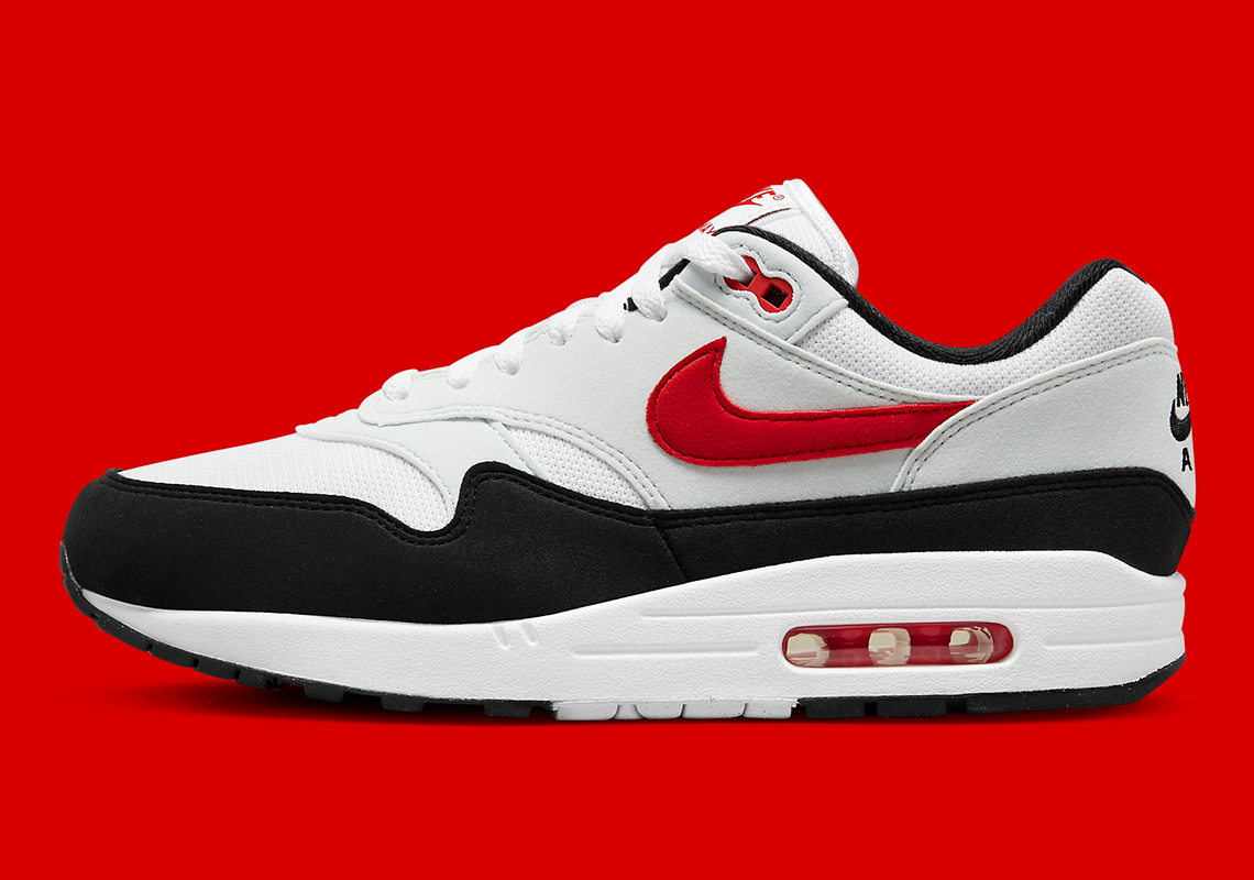 Nike air max sale 1 red white