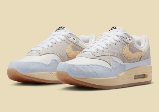 Nike Covers The Next Air Max 1 Crepe In “Light Bone/Pale Vanilla”