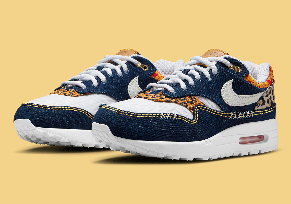 Nike air max shop 1 premium leopard