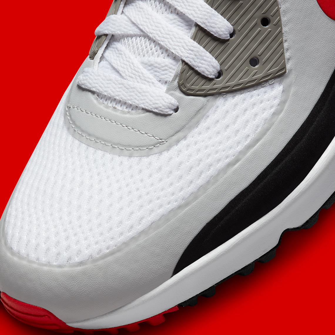 Nike Air Max 90 Golf White Black Photon Dust University Red Dx5999 162 1