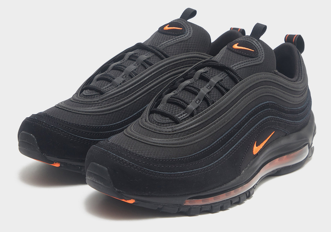 Air max 97 black orange tick hotsell