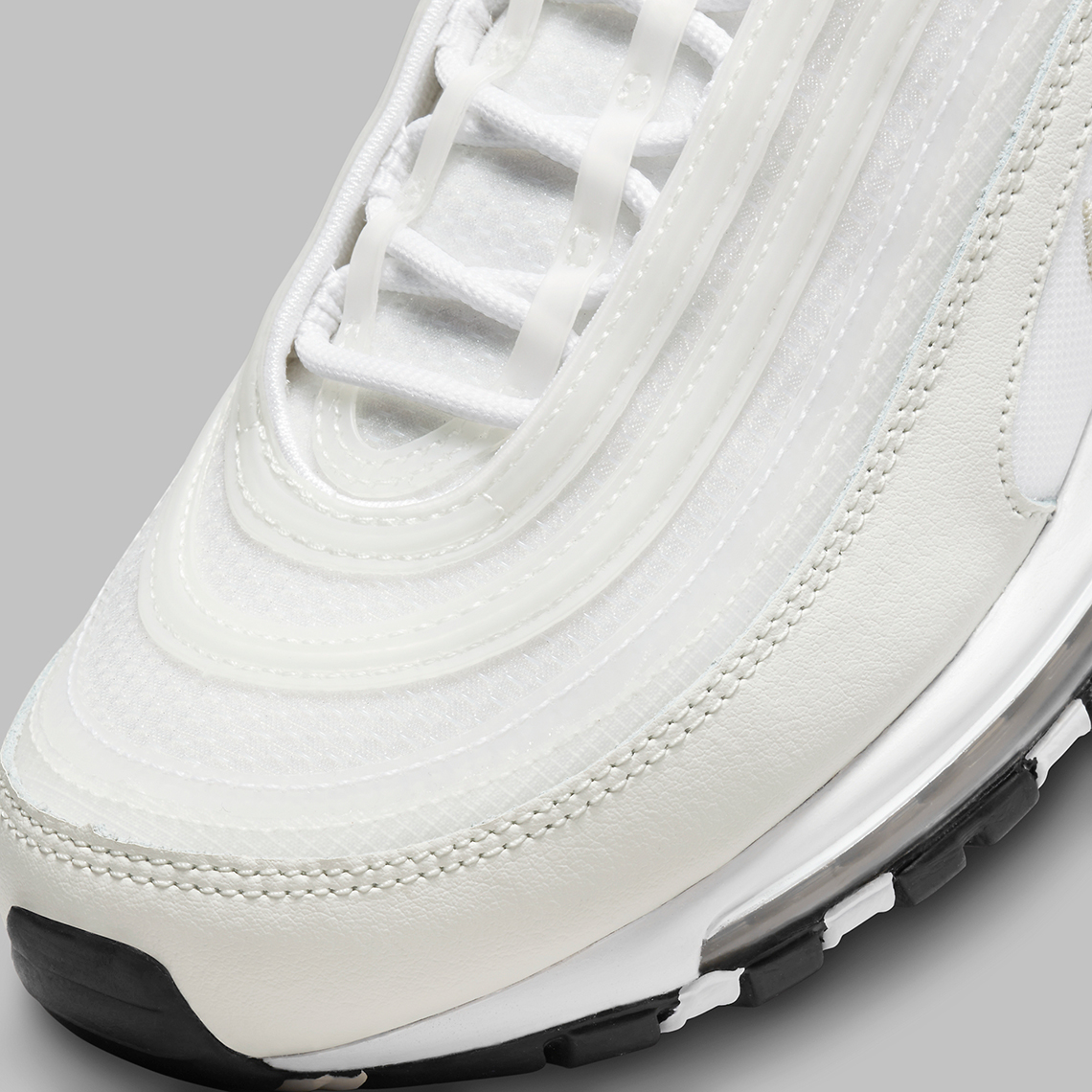 detailed look at the supreme x nike Dodgers Air Max 97 Sail White Fn3417 100 8