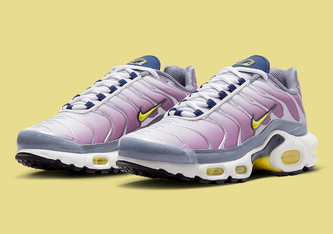 Plum And Yellow Clash On The Nike Air Max Plus