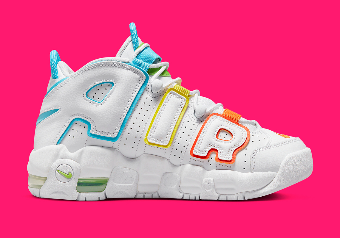 Nike air best sale more uptempo multicolor