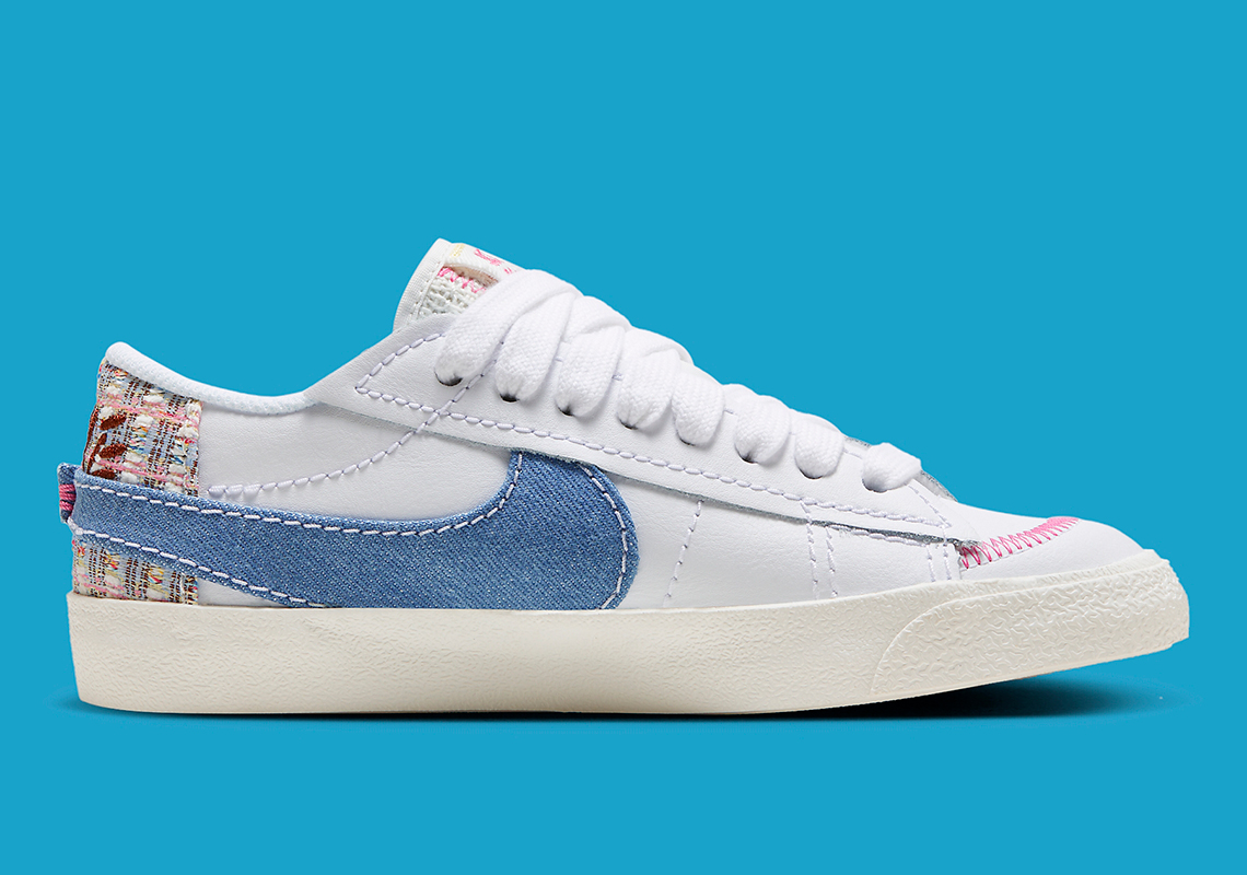 Nike Blazer Low Jumbo Denim Boucle FJ7741-141 | SneakerNews.com